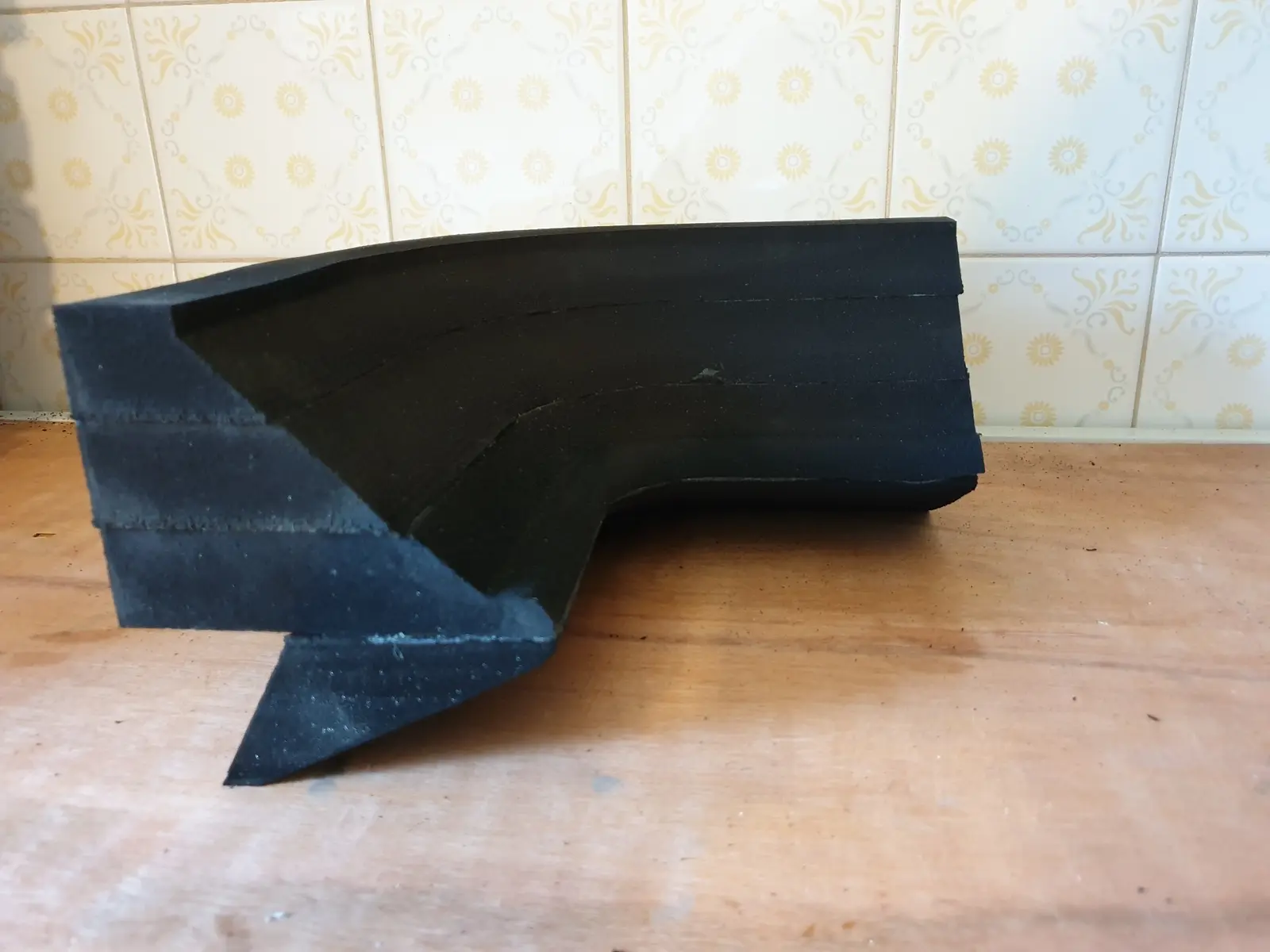 Pièce technique en EPDM usinée en volume